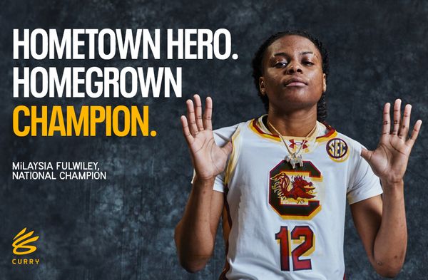 Curry Brand's campaign honoring MiLaysia Fulwiley's triumph in women's college basketball